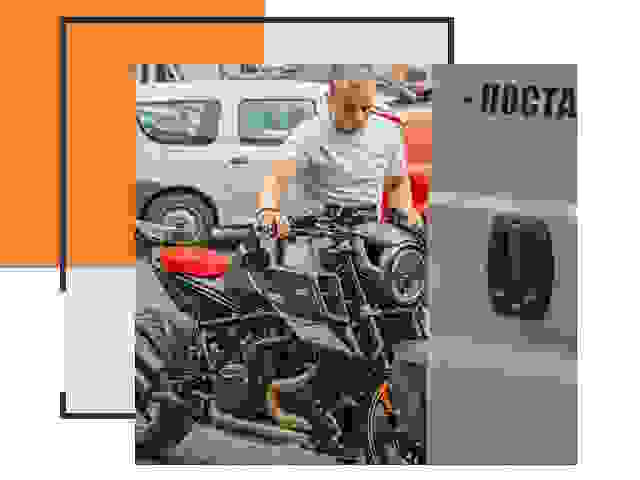 Перевозка мотоцикла по России - Услуги ООО ЛОГИСТ
