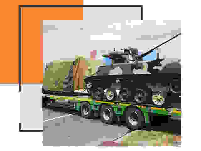 Перевозка военной техники в Ивантеевке